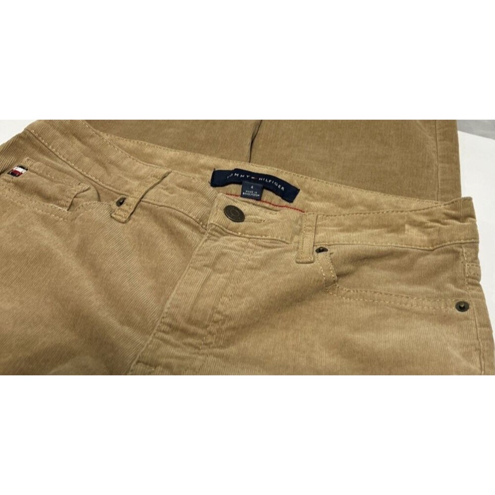 Tommy Hilfiger Women’s Corduroy Pants Size 4 Preppy